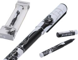 Hanipol Golyóstoll kupakkal - fekete macskás