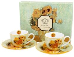 Duo Gift Porcelán csésze - 110ml - Van Gogh: Napraforgók