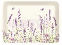 Easy Life Design Melamine tálca 46x32cm, Lavender Field
