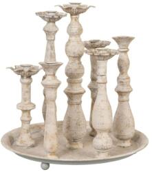 Clayre & Eef Fém gyertyatartó 7 gyertyához