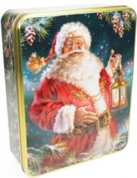  Karácsonyi fémdoboz - 260x202x70mm - Mikulás