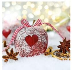 Ambiente Heart On Apple Papírszalvéta 25x25 cm, 20 db-os
