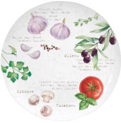 Easy Life Porcelán desszertes tányér - 21cm - Home & Kitchen