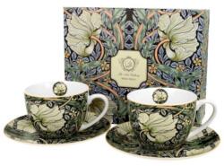 Duo Gift Porcelán csésze - 280ml - 2 személyes dobozban, William Morris: Pimpernel