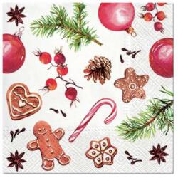 PAW Homemade Sweets papírszalvéta 33x33cm, 20 db-os