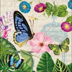 Ambiente Romantic Pure papírszalvéta 33x33cm, 20db-os