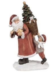 Clayre & Eef Télapónak segítő kisfiú - Karácsonyi dekoráció