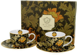 Duo Gift Porcelán kávéscsésze szett - 110ml - William Morris: Chrysanthemum