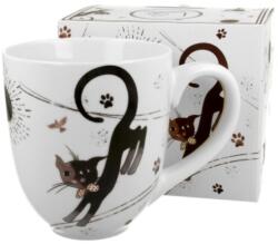 Duo Gift Porcelán bögre - 1000ml - Charming Cats