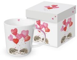 PPD Porcelán bögre - 350ml - Hedgehogs in Love