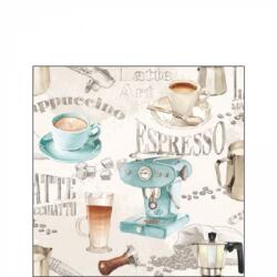 Ambiente Barista cream papírszalvéta 25x25cm, 20db-os