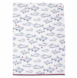 Clayre & Eef Konyharuha - 50x70cm - Sea and Fish - szep-otthon - 2 980 Ft