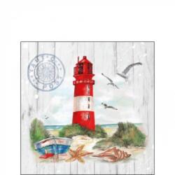 Ambiente Lighthouse papírszalvéta 25x25cm, 20db-os