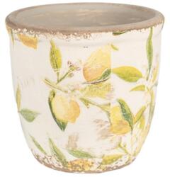 Clayre & Eef Kerámia virágcserép - 14x13cm