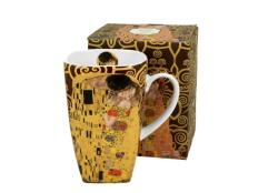 Duo Gift Porcelán bögre - 630ml - Klimt: A csók
