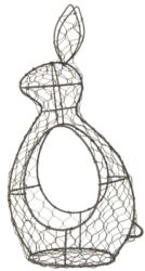 Clayre & Eef Fém asztali kosár - nyuszi