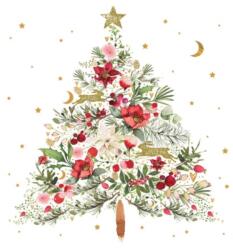 PPD Karácsonyi mintás papírszalvéta 33x33cm, 20db-os Beautiful Christmas Tree