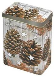  Karácsonyi fémdoboz - 82x52x119mm - Home Sweet Home