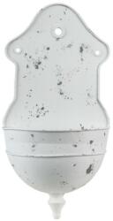 Clayre & Eef Fém fali virágtartó - antikolt