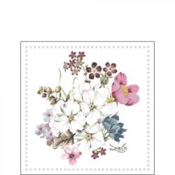Ambiente Tavaszi Virágos Papírszalvéta Mea 25x25cm, 20 db-os