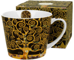 Duo Gift Porcelán bögre - 610ml - Klimt: Életfa