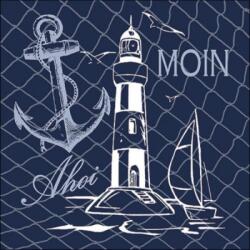 Ambiente Ahoi papírszalvéta 33x33cm, 20db-os