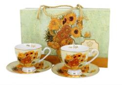 Duo Gift Porcelán csésze szett - 220ml - Van Gogh: Napraforgók