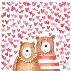 PPD Love Bears papírszalvéta 33x33cm, 20db-os