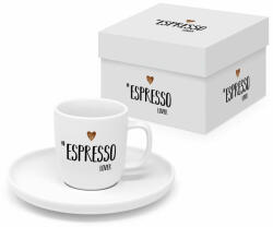 PPD Porcelán eszpresszós csésze - 100ml - Espresso Lover