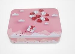  Konyhai fémdoboz - 142x101x31mm - Amour