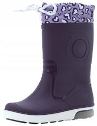 Beck Lila Gyerek Gumicsizma Szívecskékkel És Húzózsinórral 34-35 J6F