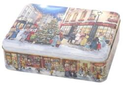  Karácsonyi Mintás Konyhai Fémdoboz, Xmas Shopping