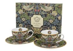 Duo Gift Porcelán csésze szett - 110 ml - William Morris: Strawberry Thief Blue