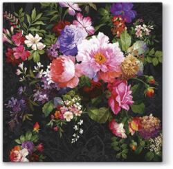 PAW Roses on Velvet papírszalvéta 33x33cm, 20db-os