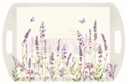 Easy Life Design Melamine tálca 52x35cm, Lavender Field