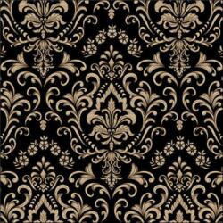 Ambiente Baroque ornament black papírszalvéta 33x33cm, 20db-os