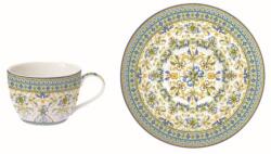 Easy Life Porcelán teáscsésze aljjal, 240ml, Capri