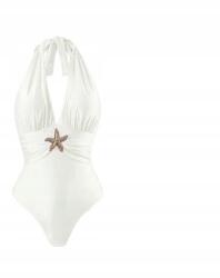 Shein Fehér Egyrészes Fürdőruha Tengeri Csillag Díszítéssel L 1JF