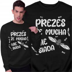 Freshtop Pulóver a Főnöknek Vicces Ajándék Légynek Sem Árt Pulóver Férfi