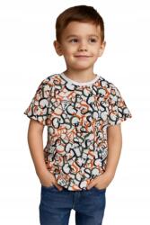 GUESS Gyerek Póló Színes Pamut Nyomtatással 108-113 Gnk