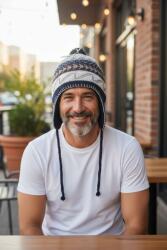 Accessories Seven Férfi sapka, hópelyhes, füles