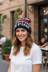 Accessories Seven Női sapka, Pink feliratos