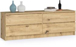 AKORD Komód K160 4SZ Clp Pk Tölgy Artisan Akd (OP0LK-1604SZ-ART)