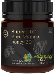 SUPERLIFE Miere de Manuka UMF 20+ (MGO 829+ ) 250g