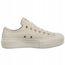 Converse Fehér Tornacipő All Star Arany Csillag Bőr 36, 5 4AC (A12765C 37)