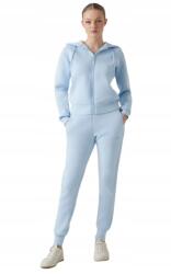 Guess Hosszú Melegítőnadrág Világoskék Egyenes Cipzárral S Gmh