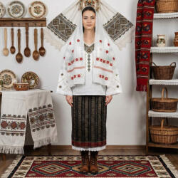 Ie Traditionala Marama Traditionala Brodata 38