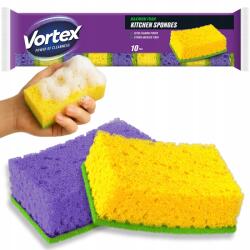 Vortex Konyhai mosogatószivacs Könnyű Kétoldalas 10 db (SPONGE1012VORTEX)