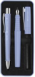 Faber-Castell Set cadou stilou+pix Faber-Castell Poly Ball, lila iris (FC241051)