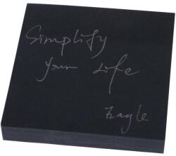 Eagle Notes adeziv negru 76x76 mm, 100 file, Eagle (N156)